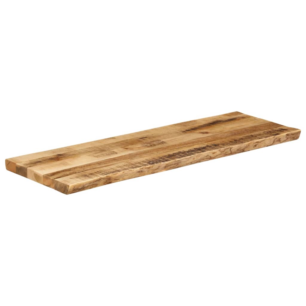 vidaXL Blat stołu z naturalną krawędzią, 120x40x2,5 cm, drewno mango
