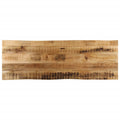 vidaXL Blat stołu z naturalną krawędzią, 140x40x2,5 cm, drewno mango