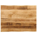 vidaXL Blat stołu z naturalną krawędzią, 80x60x2,5 cm, drewno mango