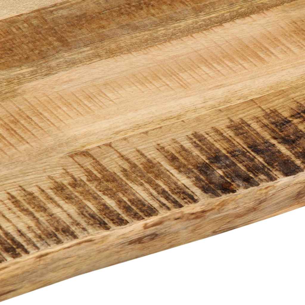 vidaXL Blat stołu z naturalną krawędzią, 80x60x2,5 cm, drewno mango