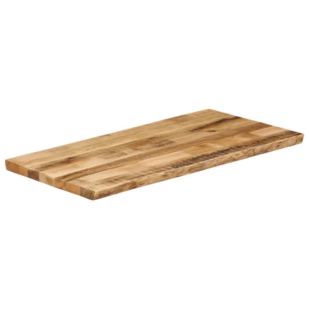 vidaXL Blat stołu z naturalną krawędzią, 100x60x2,5 cm, drewno mango