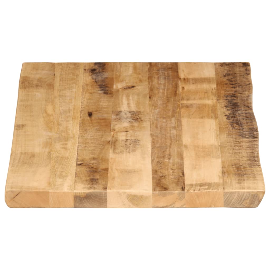 vidaXL Blat stołu z naturalną krawędzią, 120x60x2,5 cm, drewno mango