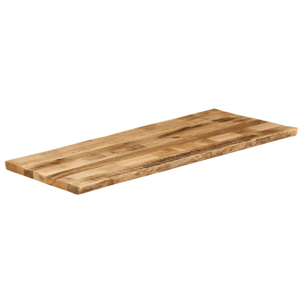 vidaXL Blat stołu z naturalną krawędzią, 140x60x2,5 cm, drewno mango