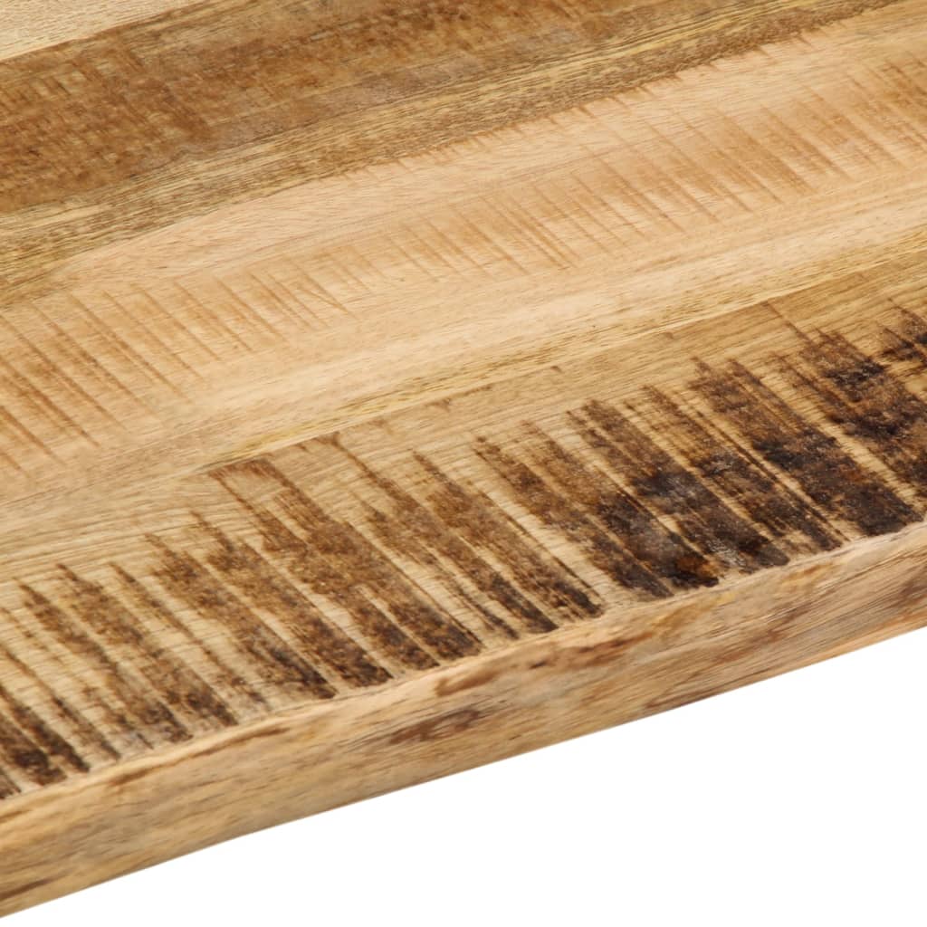 vidaXL Blat stołu z naturalną krawędzią, 100x80x2,5 cm, drewno mango