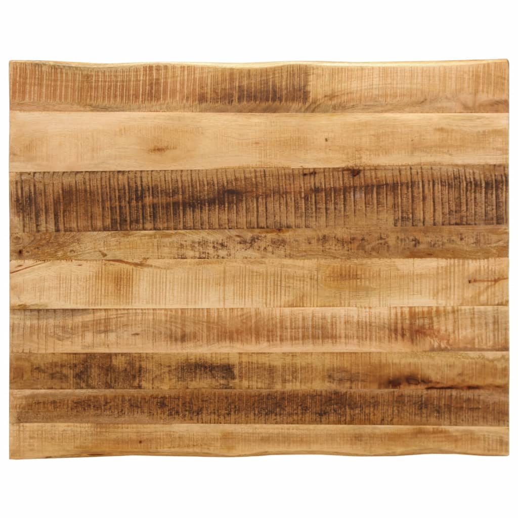 vidaXL Blat stołu z naturalną krawędzią, 110x80x2,5 cm, drewno mango