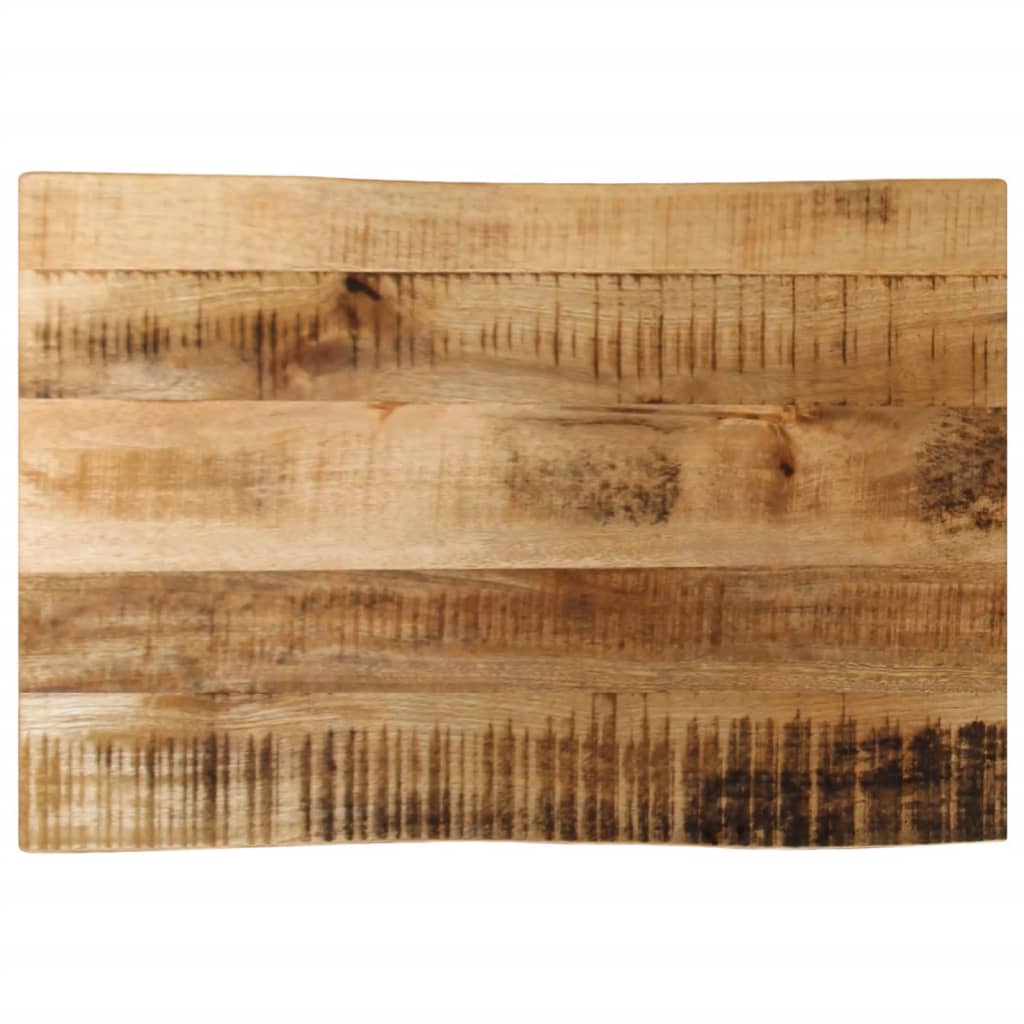 vidaXL Blat stołu z naturalną krawędzią, 60x40x3,8 cm, drewno mango
