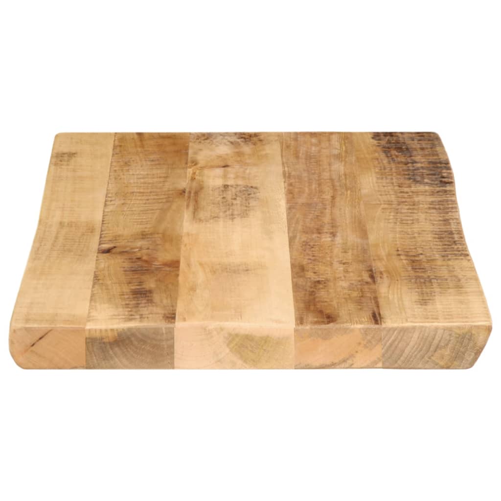 vidaXL Blat stołu z naturalną krawędzią, 60x40x3,8 cm, drewno mango