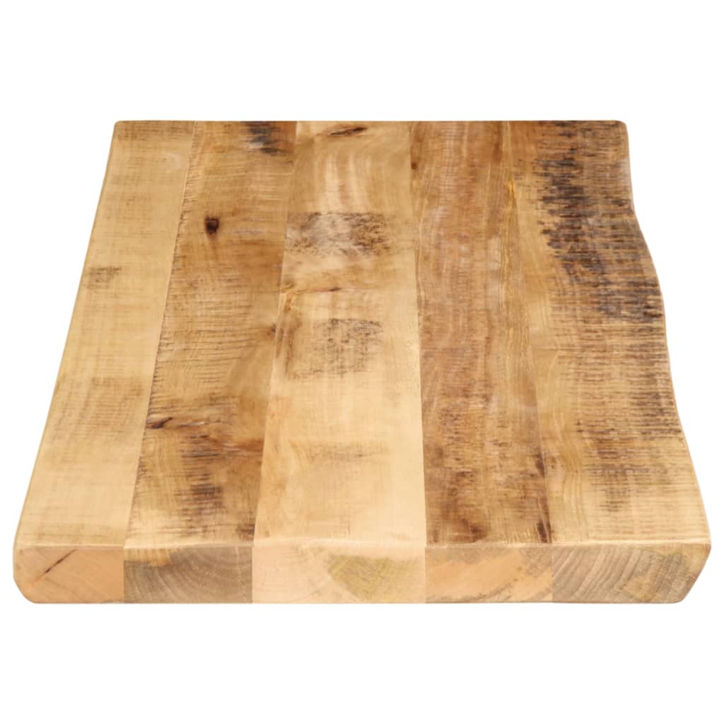 vidaXL Blat stołu z naturalną krawędzią, 80x40x3,8 cm, drewno mango
