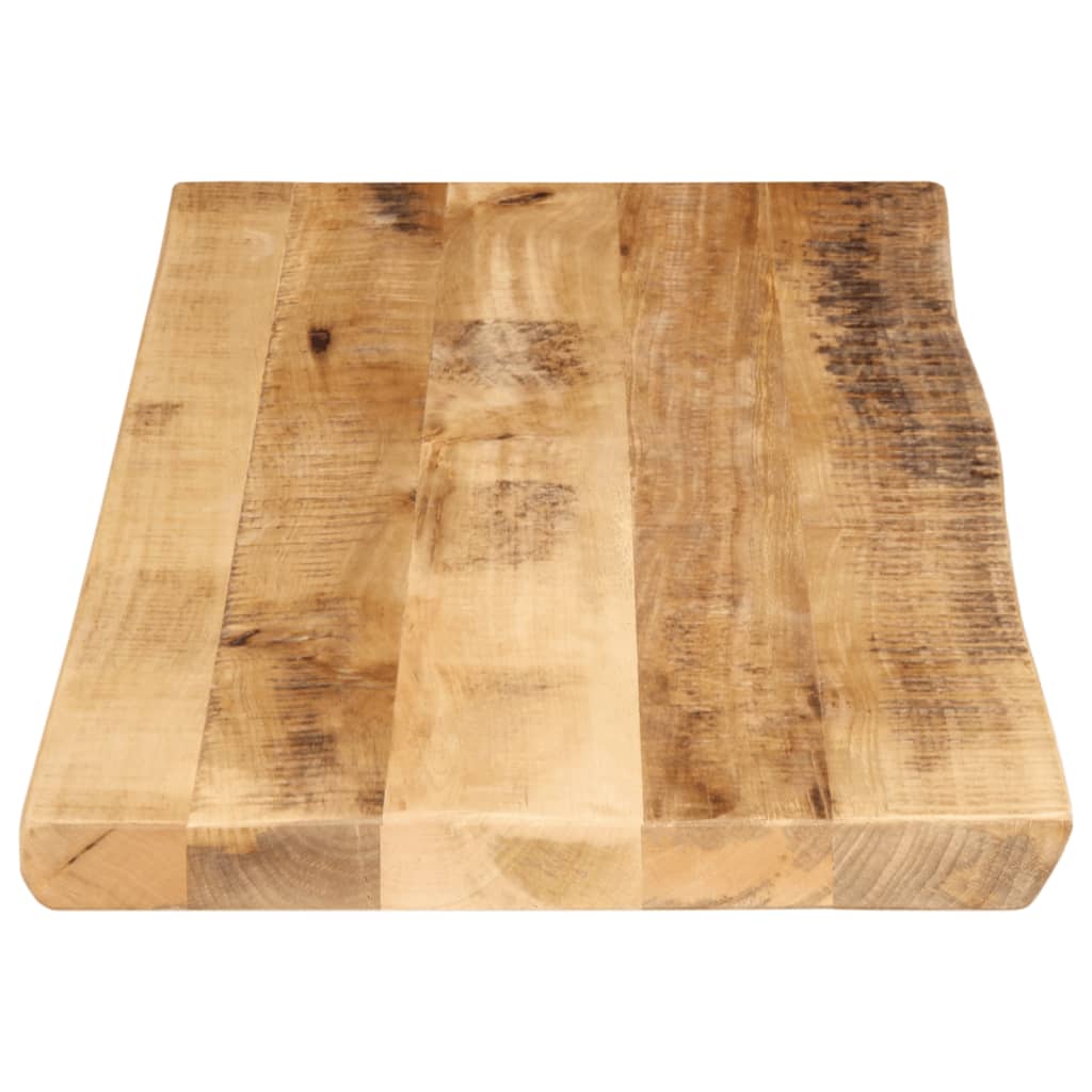 vidaXL Blat stołu z naturalną krawędzią, 100x40x3,8 cm, drewno mango