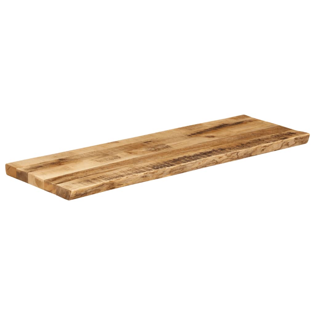 vidaXL Blat stołu z naturalną krawędzią, 120x40x3,8 cm, drewno mango