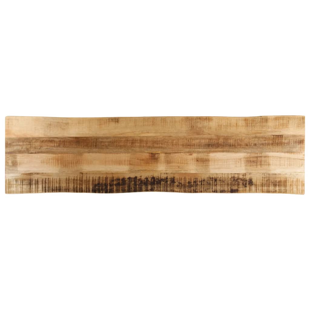 vidaXL Blat stołu z naturalną krawędzią, 180x40x3,8 cm, drewno mango