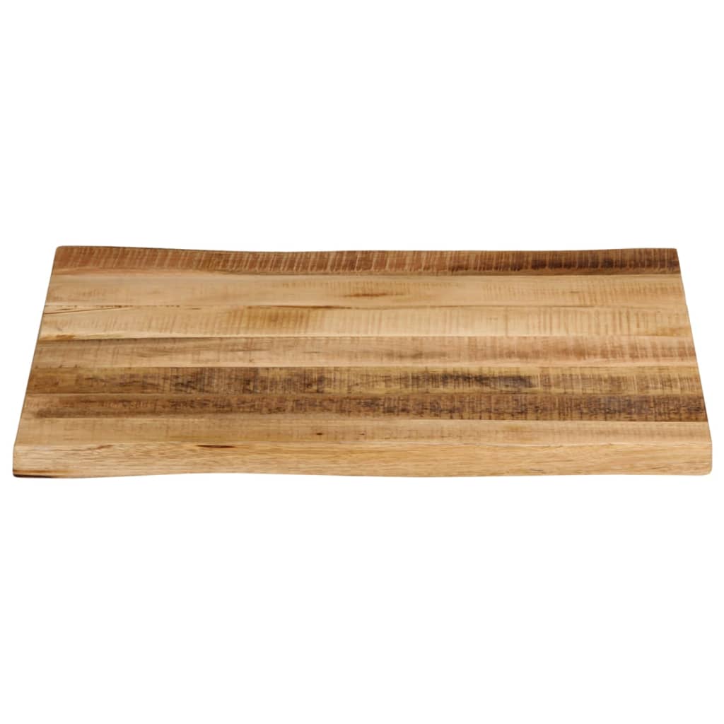 vidaXL Blat stołu z naturalną krawędzią, 60x60x3,8 cm, drewno mango