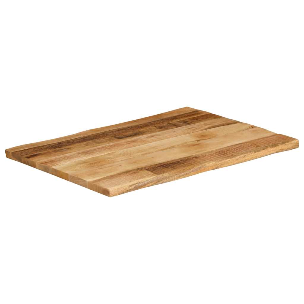 vidaXL Blat stołu z naturalną krawędzią, 70x60x3,8 cm, drewno mango
