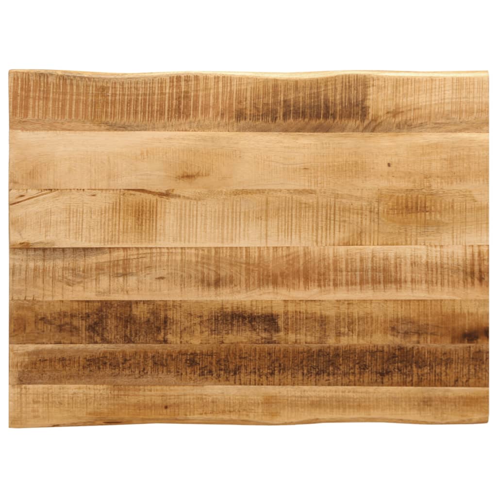 vidaXL Blat stołu z naturalną krawędzią, 80x60x3,8 cm, drewno mango
