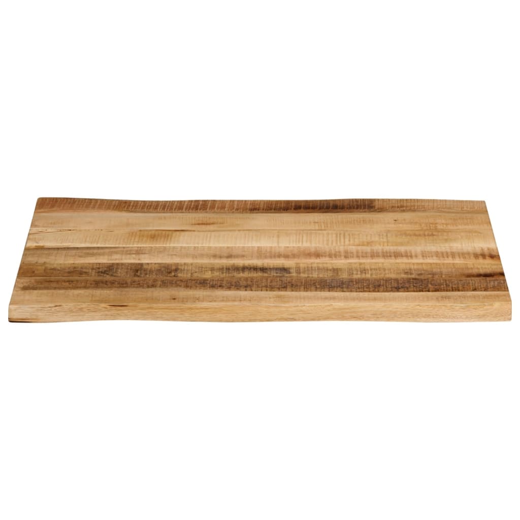vidaXL Blat stołu z naturalną krawędzią, 90x60x3,8 cm, drewno mango