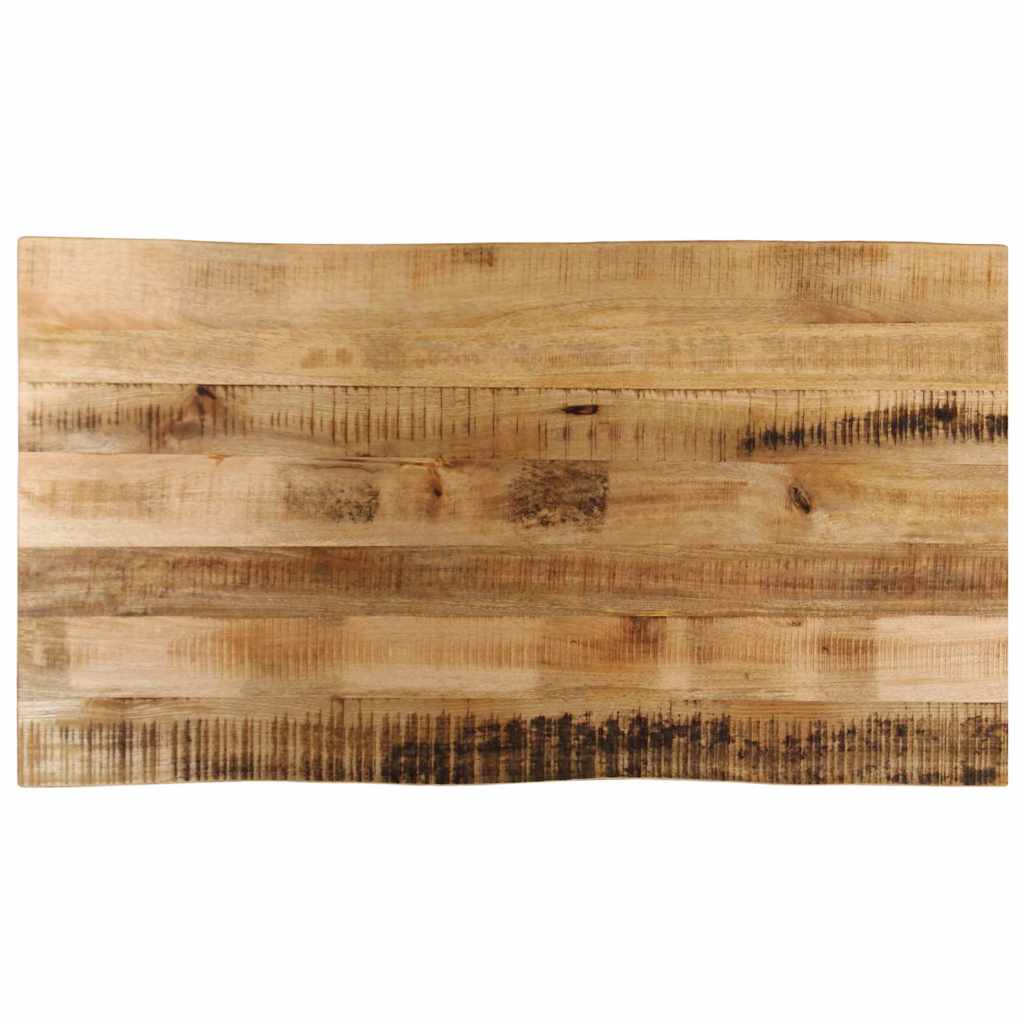 vidaXL Blat stołu z naturalną krawędzią, 100x60x3,8 cm, drewno mango