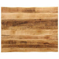 vidaXL Blat stołu z naturalną krawędzią, 100x80x3,8 cm, drewno mango