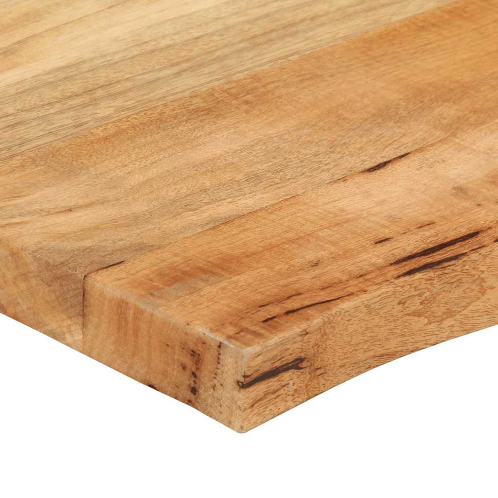 vidaXL Blat stołu, 40x40x2,5 cm, naturalna krawędź, lite drewno mango