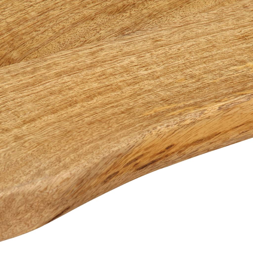 vidaXL Blat stołu, 50x40x2,5 cm, naturalna krawędź, lite drewno mango