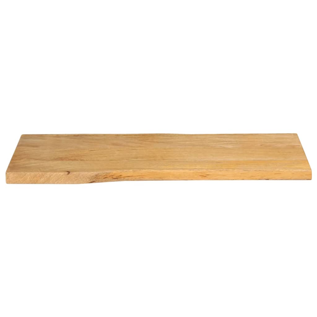 vidaXL Blat stołu, 80x40x2,5 cm, naturalna krawędź, lite drewno mango