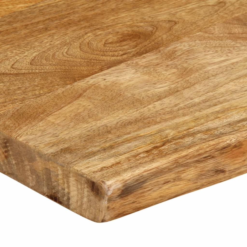 vidaXL Blat stołu, 140x40x2,5 cm, naturalna krawędź, lite drewno mango