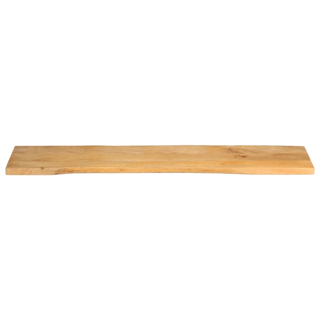 vidaXL Blat stołu, 160x40x2,5 cm, naturalna krawędź, lite drewno mango