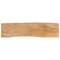 vidaXL Blat stołu, 180x40x2,5 cm, naturalna krawędź, lite drewno mango