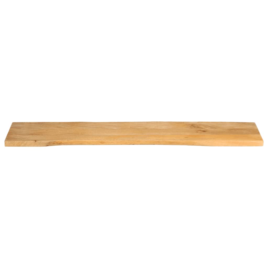 vidaXL Blat stołu, 180x40x2,5 cm, naturalna krawędź, lite drewno mango