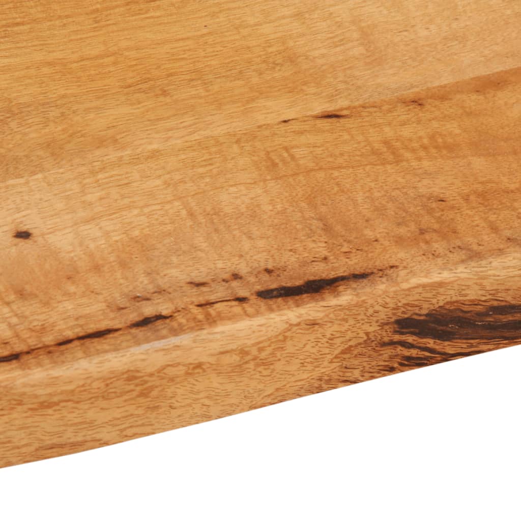 vidaXL Blat stołu, 100x60x2,5 cm, naturalna krawędź, lite drewno mango