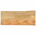vidaXL Blat stołu, 140x60x2,5 cm, naturalna krawędź, lite drewno mango