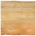 vidaXL Blat stołu, 40x40x3,8 cm, naturalna krawędź, lite drewno mango