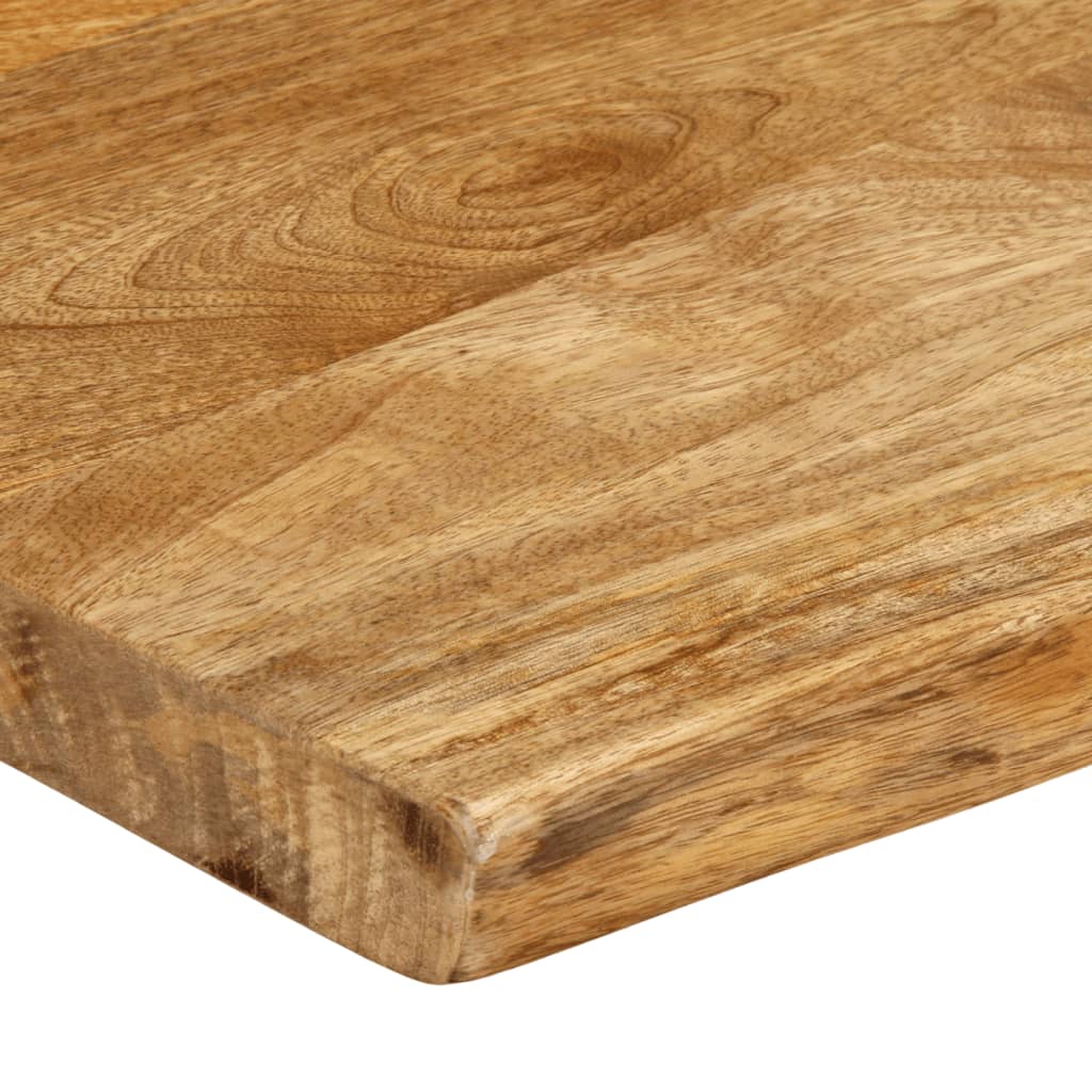vidaXL Blat stołu, 50x40x3,8 cm, naturalna krawędź, lite drewno mango