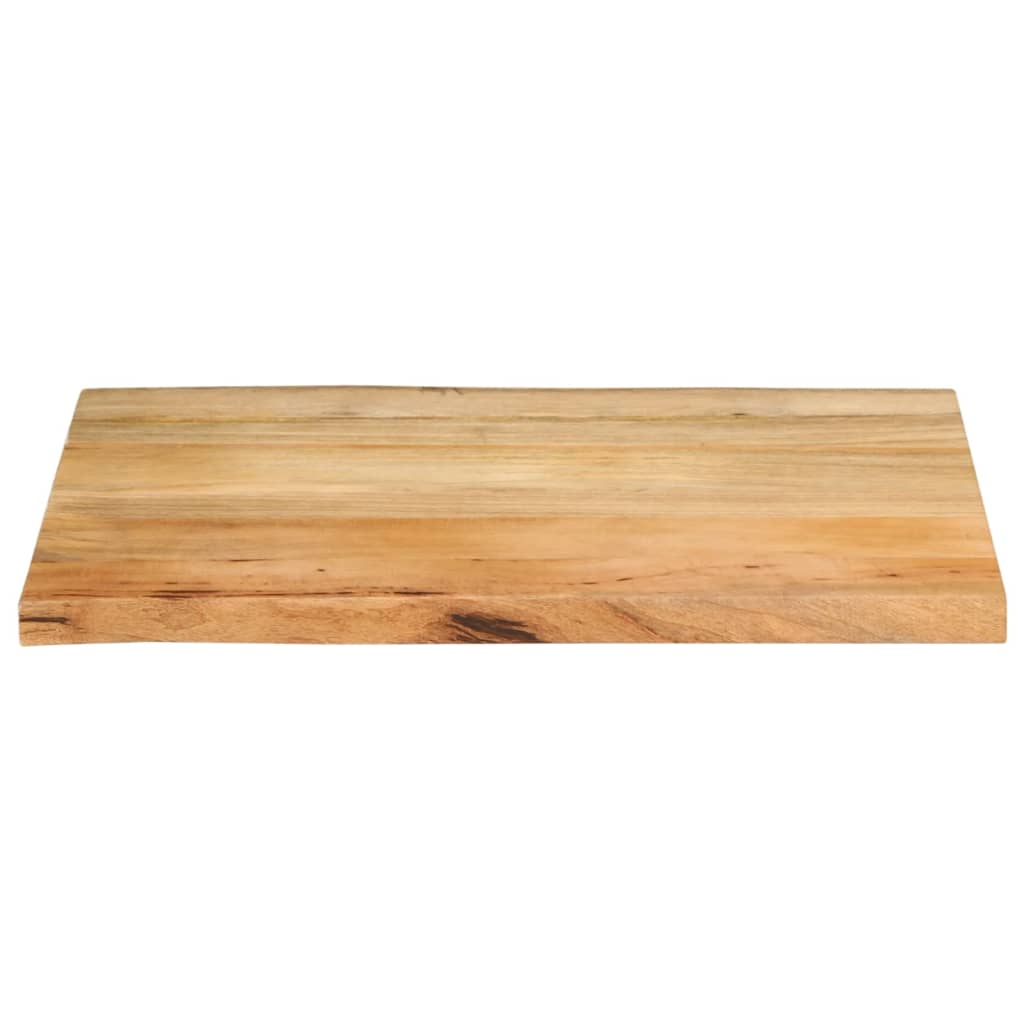 vidaXL Blat stołu, 70x60x3,8 cm, naturalna krawędź, lite drewno mango