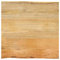 vidaXL Blat stołu, 80x80x3,8 cm, naturalna krawędź, lite drewno mango