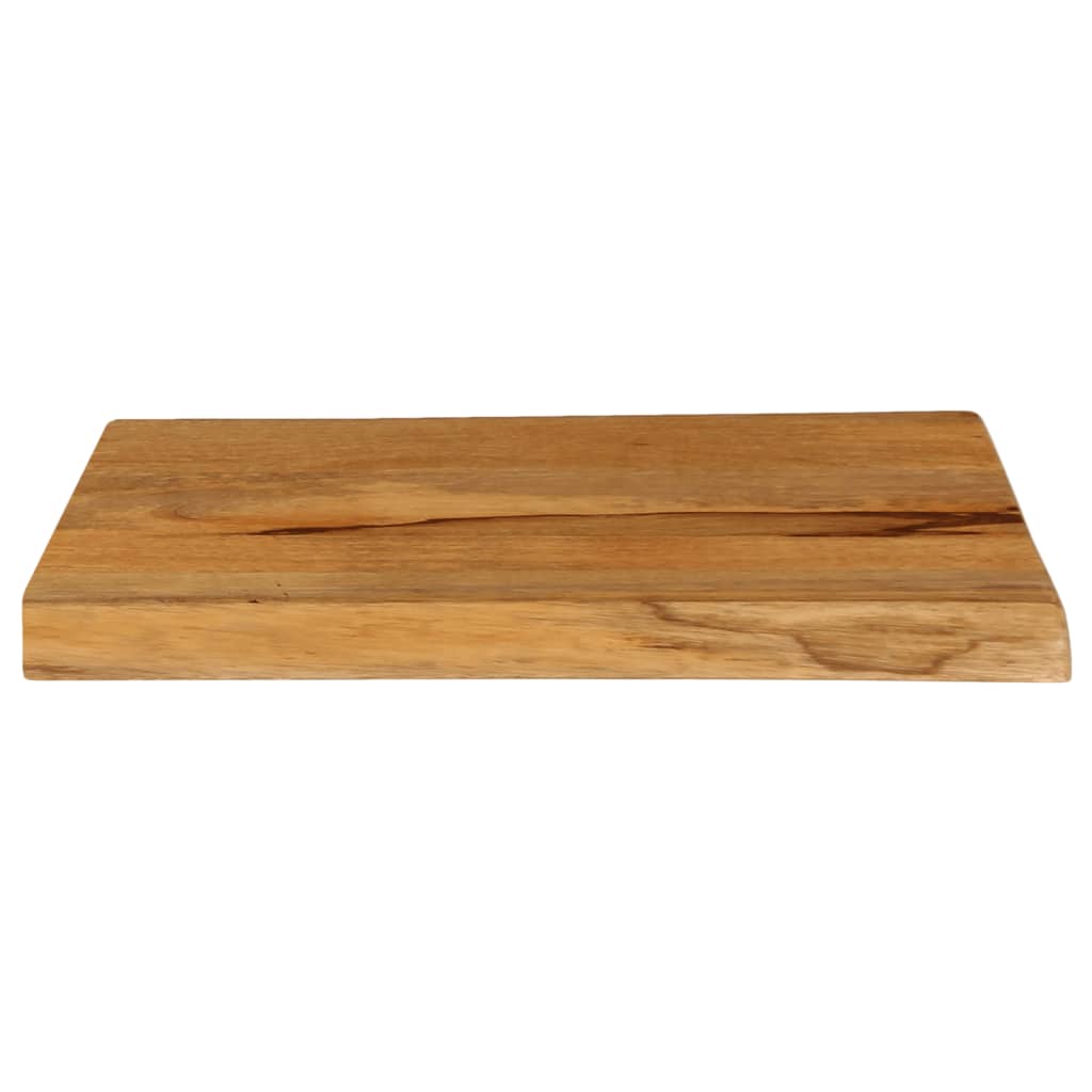 vidaXL Blat stołu, 50x40x2,5 cm, naturalna krawędź, lite drewno mango