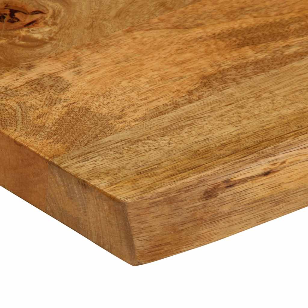 vidaXL Blat stołu, 100x60x2,5 cm, naturalna krawędź, lite drewno mango