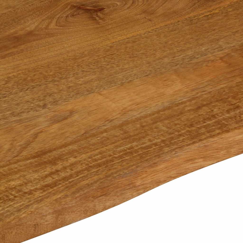 vidaXL Blat stołu, 110x80x2,5 cm, naturalna krawędź, lite drewno mango