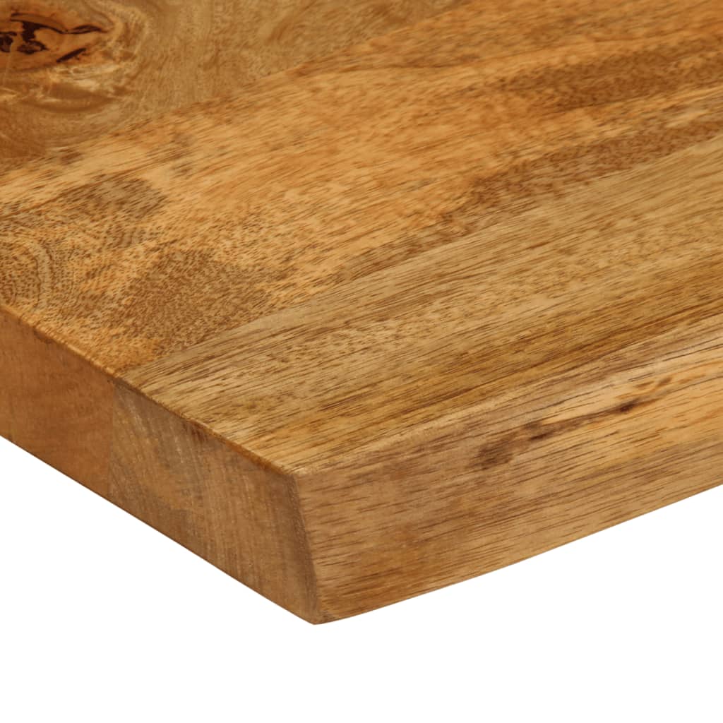 vidaXL Blat stołu, 50x40x3,8 cm, naturalna krawędź, lite drewno mango