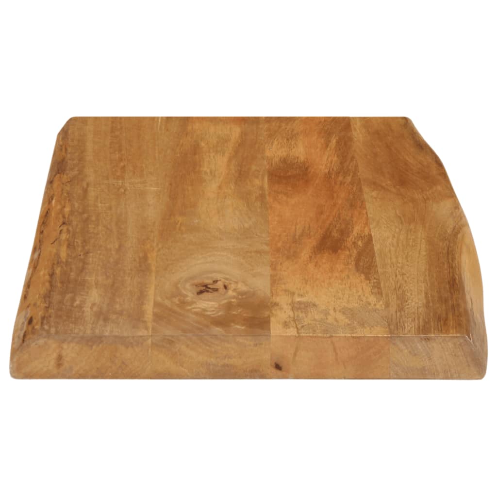 vidaXL Blat stołu, 60x40x3,8 cm, naturalna krawędź, lite drewno mango