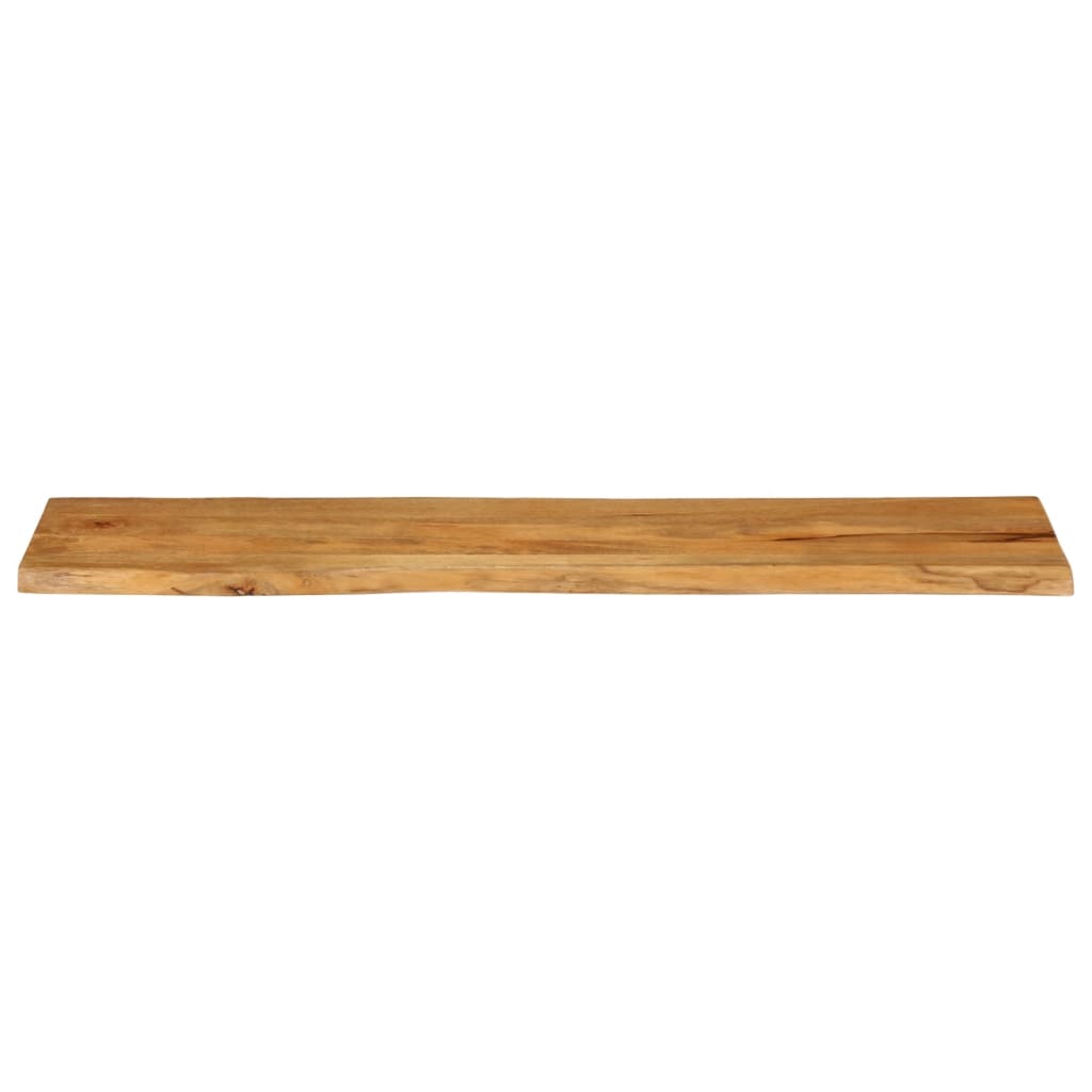 vidaXL Blat stołu, 160x40x3,8 cm, naturalna krawędź, lite drewno mango