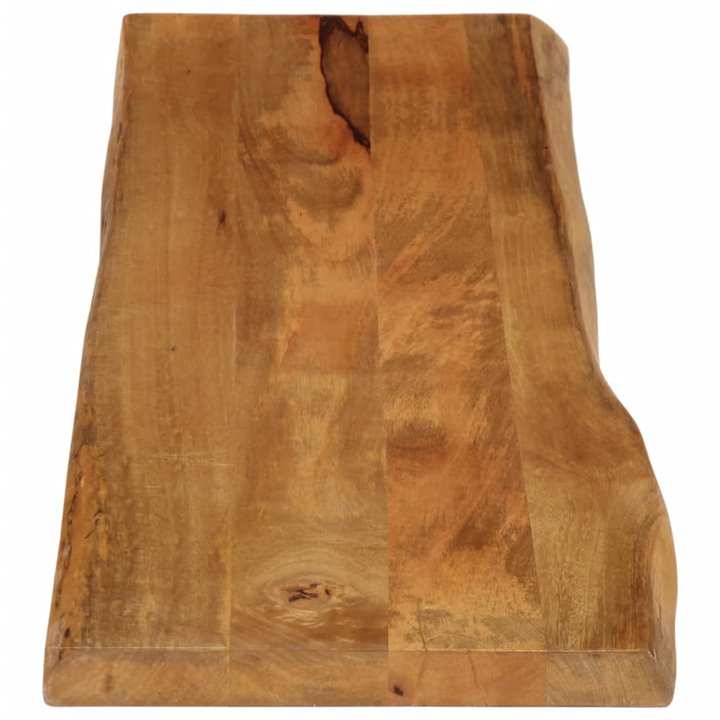 vidaXL Blat stołu, 180x40x3,8 cm, naturalna krawędź, lite drewno mango