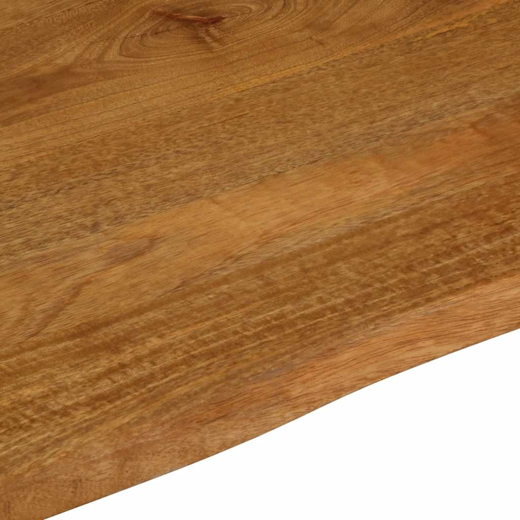 vidaXL Blat stołu, 100x80x3,8 cm, naturalna krawędź, lite drewno mango