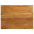 vidaXL Blat stołu, 110x80x3,8 cm, naturalna krawędź, lite drewno mango