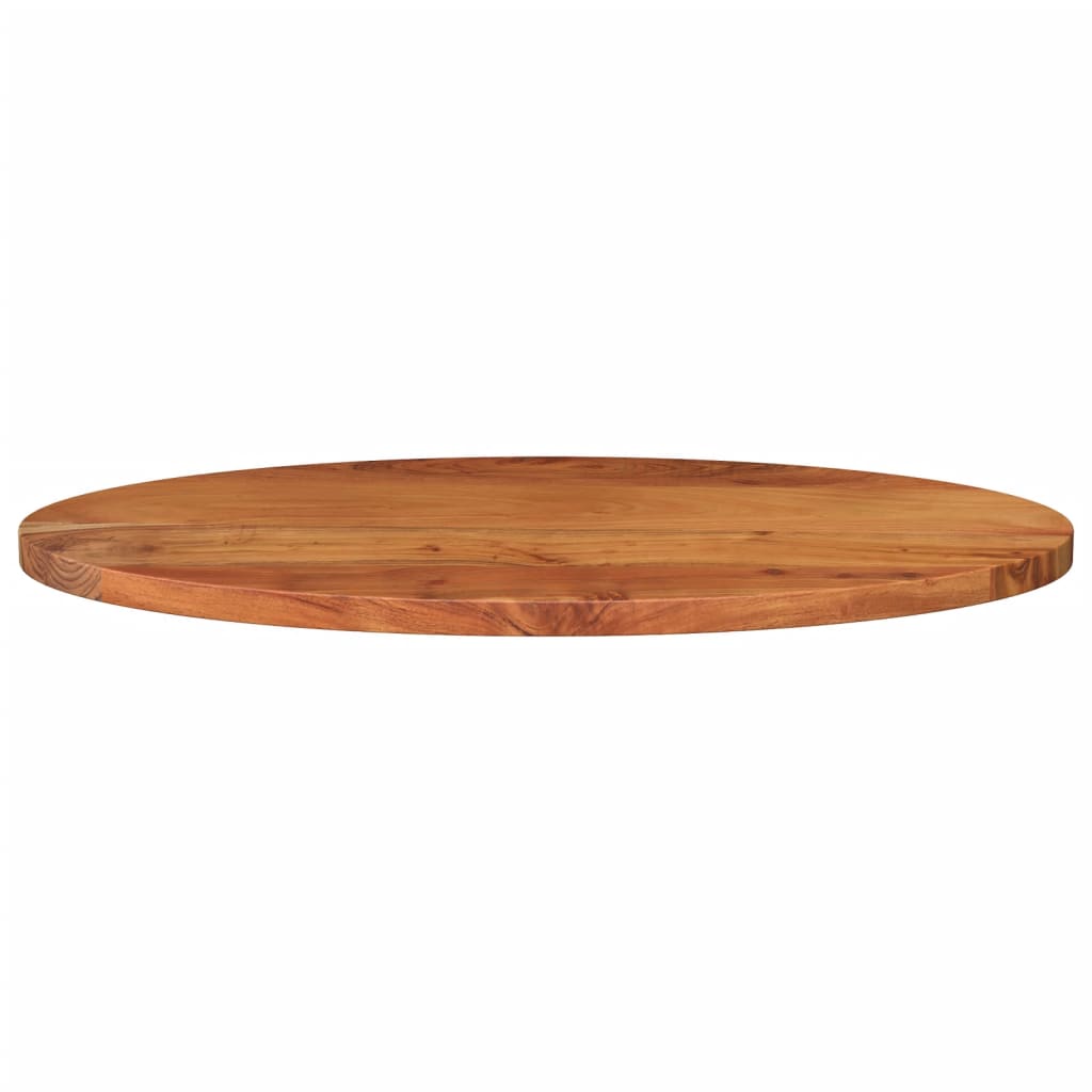 vidaXL Blat stołu, 80x40x2,5 cm, owalny, lite drewno akacjowe