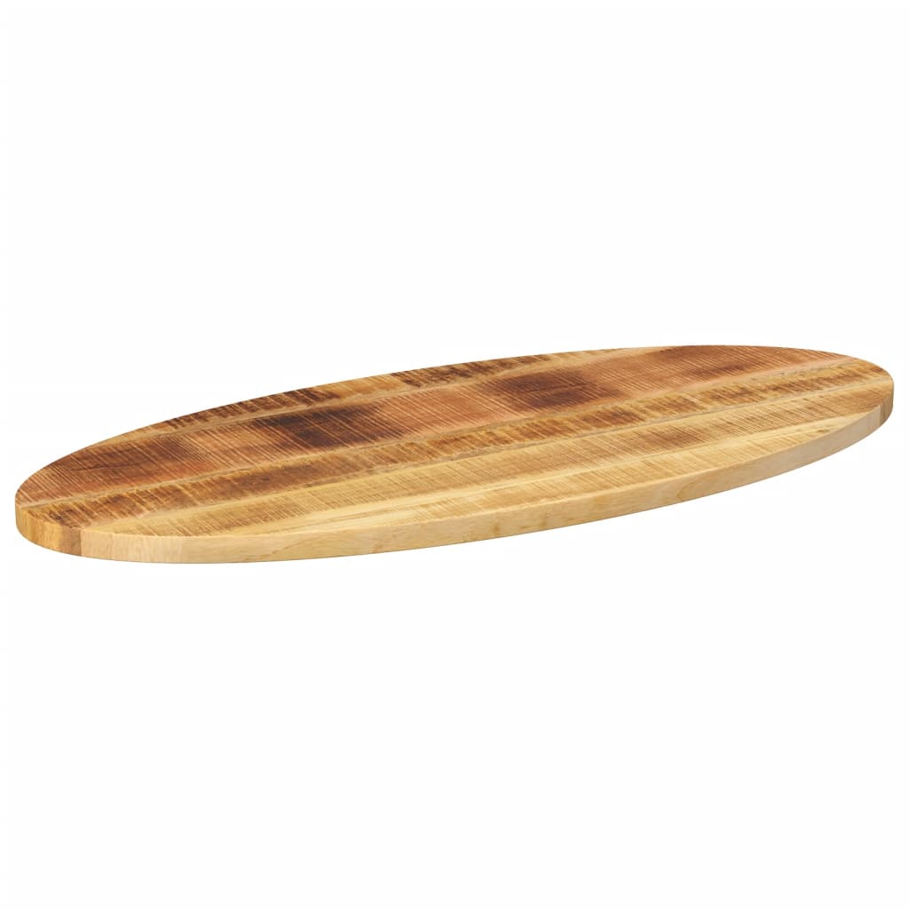 vidaXL Blat stołu, 100x40x2,5 cm, owalny, lite drewno mango