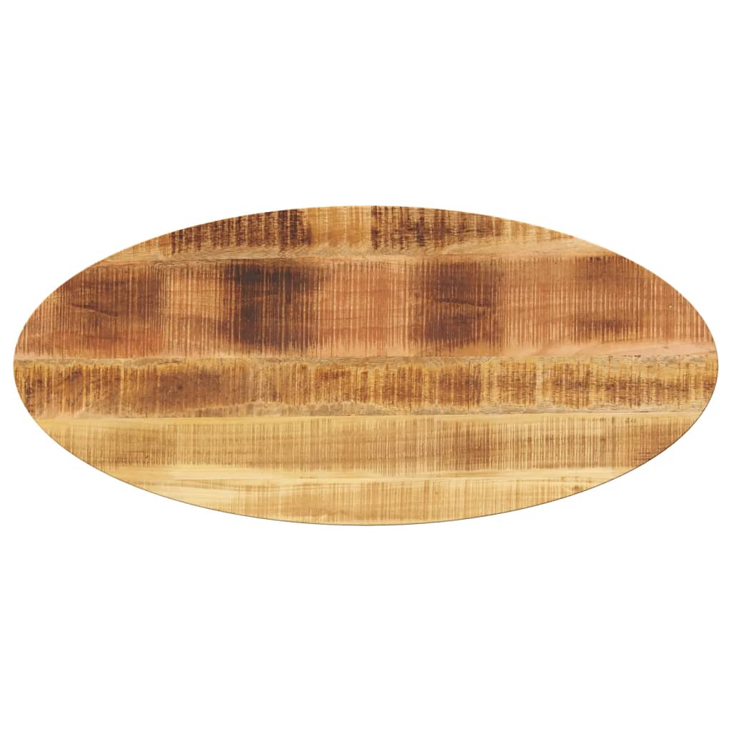 vidaXL Blat stołu, 110x40x2,5 cm, owalny, lite drewno mango