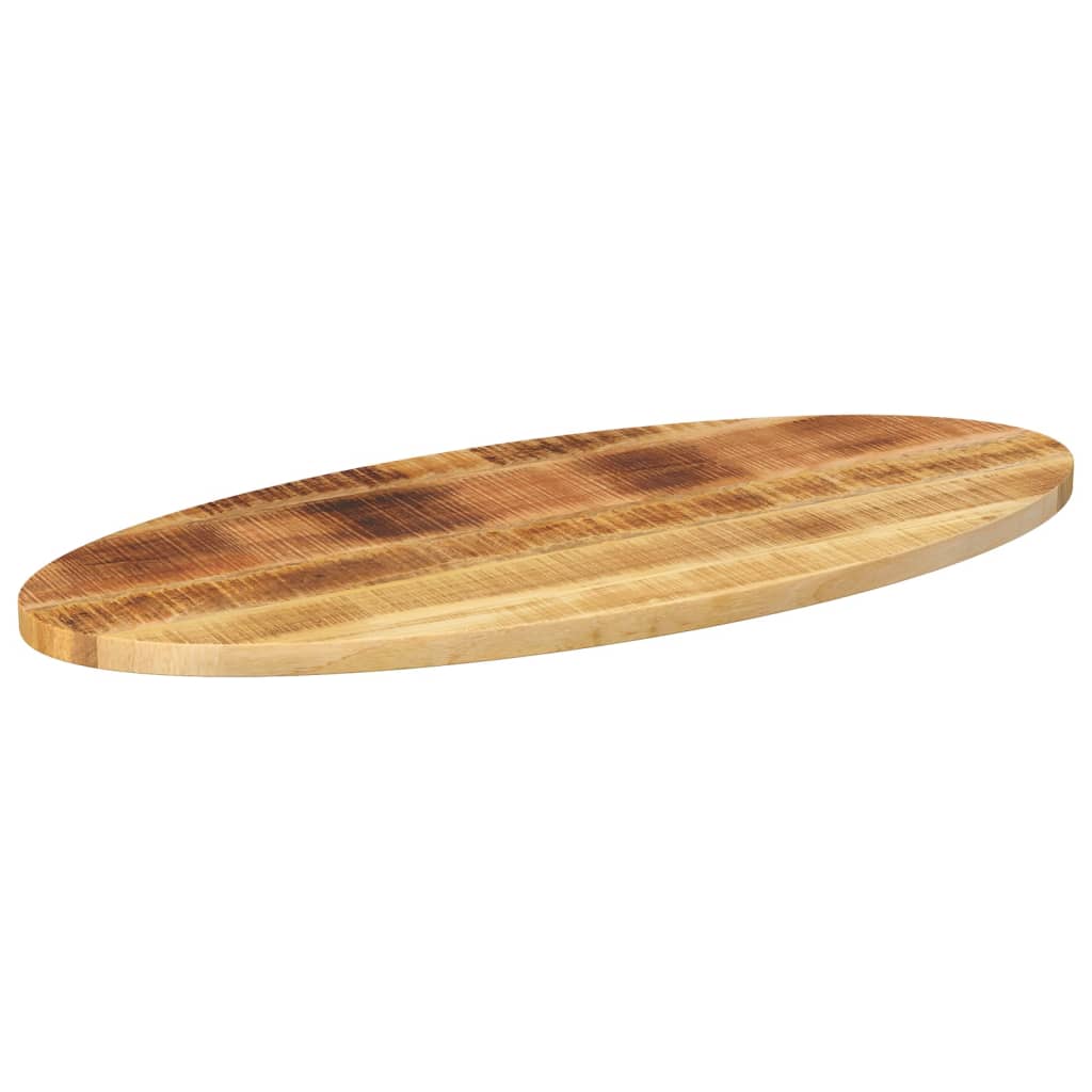 vidaXL Blat stołu, 110x40x2,5 cm, owalny, lite drewno mango
