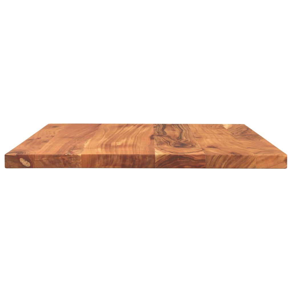 vidaXL Blat stołu, 60x50x2,5 cm, prostokątny, lite drewno akacjowe