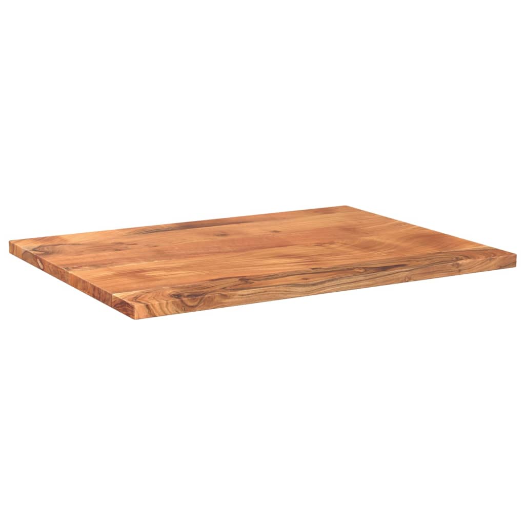 vidaXL Blat stołu, 90x50x2,5 cm, prostokątny, lite drewno akacjowe