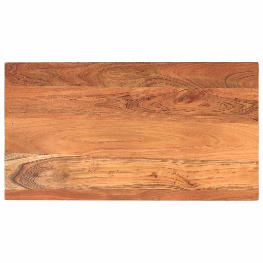 vidaXL Blat stołu, 100x70x2,5 cm, prostokątny, lite drewno akacjowe